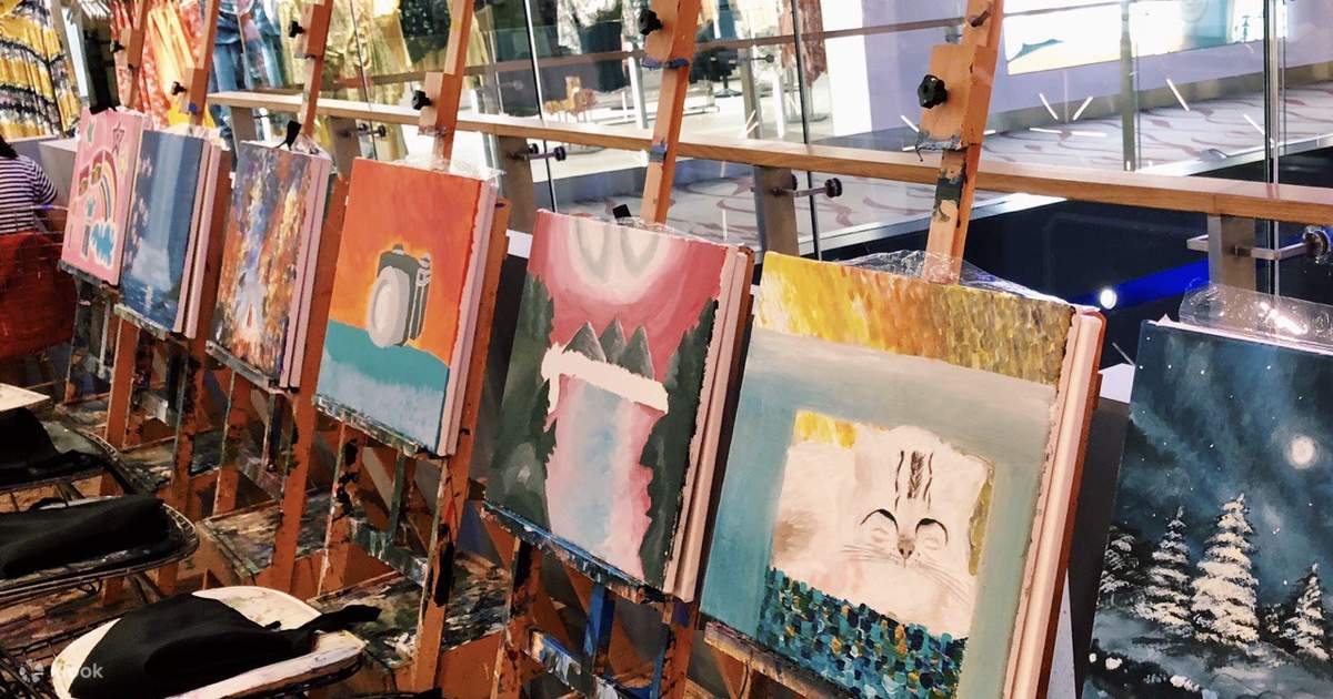 Art Jamming with Drinks at 313Somerset Klook Singapore